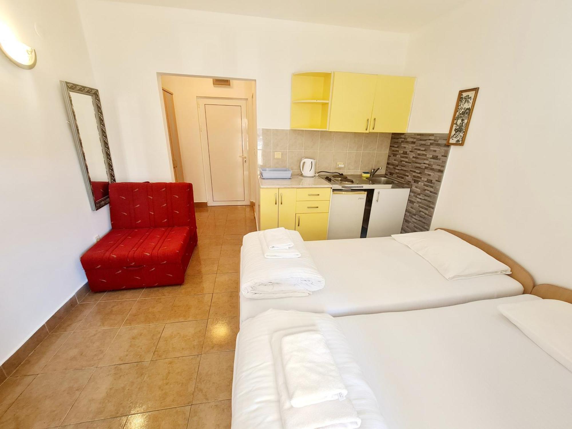 Apartments Pier Budva Rom bilde